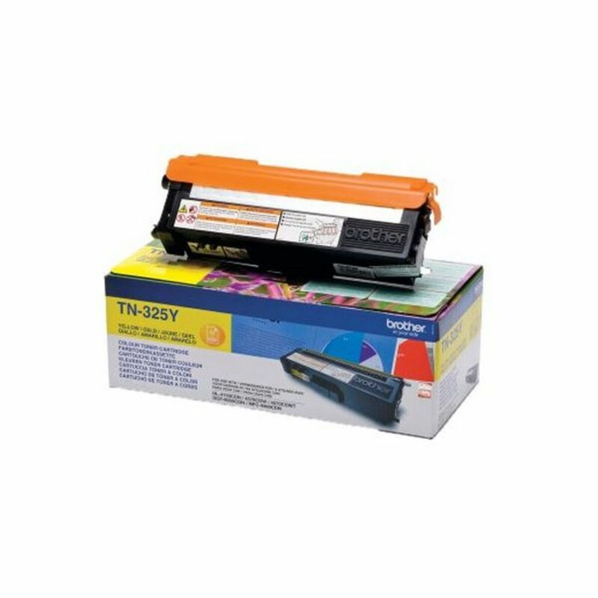 Tóner Original Brother TN-325Y Amarelo